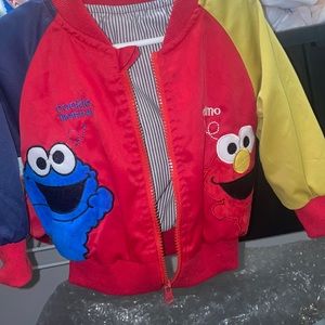 Elmo jacket from etsy